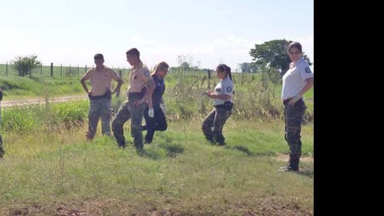Encontraron un feto humano de cinco meses de gestación dentro de una alcantarilla
