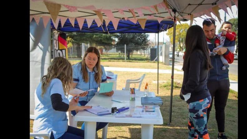 Desarrollo Social y Salud realizaron un relevamiento en el barrio 12 de Octubre