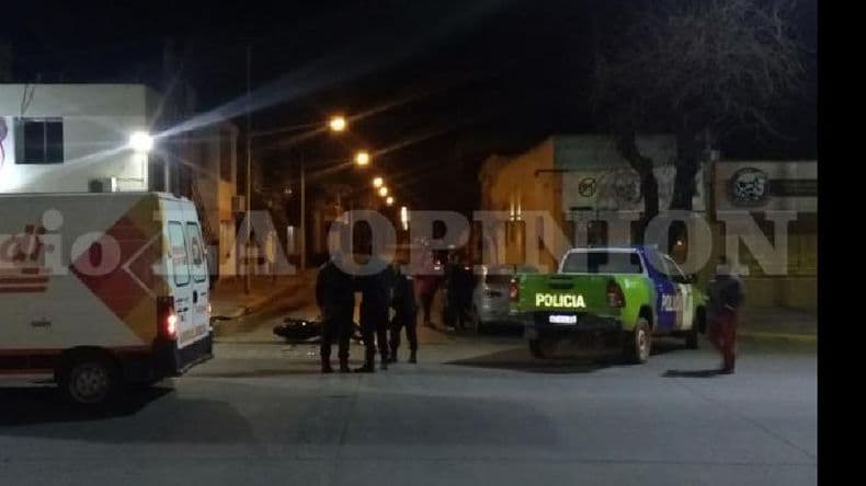 Accidente en avenida Colón y Fernando Bello