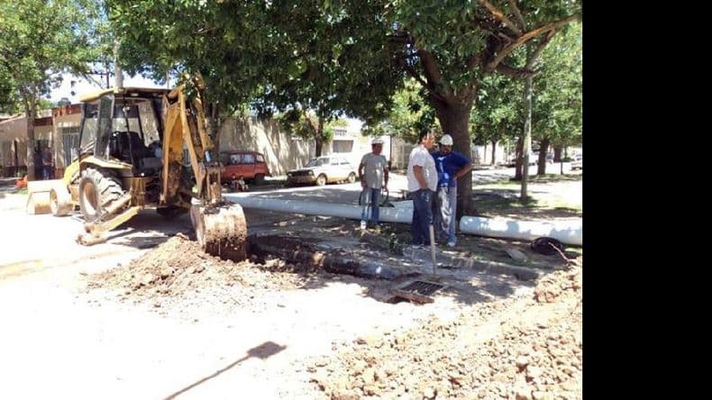 Modificaron la red de cloacas en la zona norte para beneficiar a nuevos domicilios