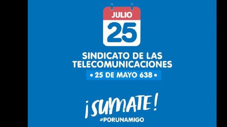 “Por un amigo”: la segunda campaña de donación de sangre será el 25 de julio