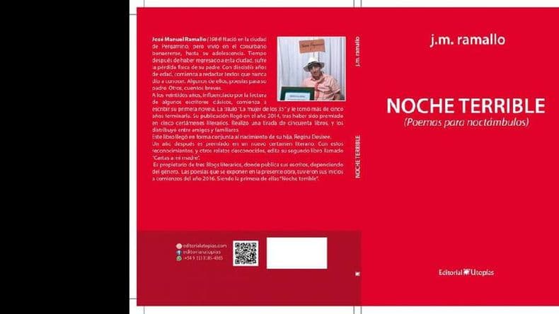 José Ramallo presenta su libro “Noche Terrible”