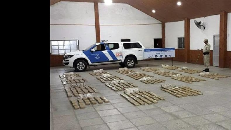 Aumentó un 186% el decomiso de cocaína en los primeros siete meses