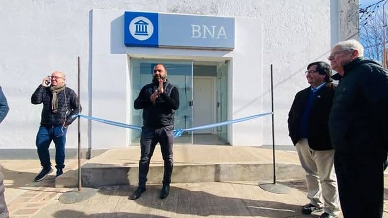 Banco Nación Argentina instaló un cajero automático en Alfonzo