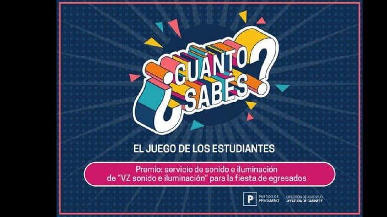 Se viene “¿Cuánto sabes?”, un juego para estudiantes de 5º año
