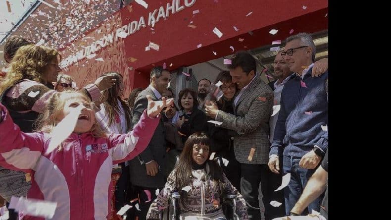 Massa: inauguró un centro de rehabilitación