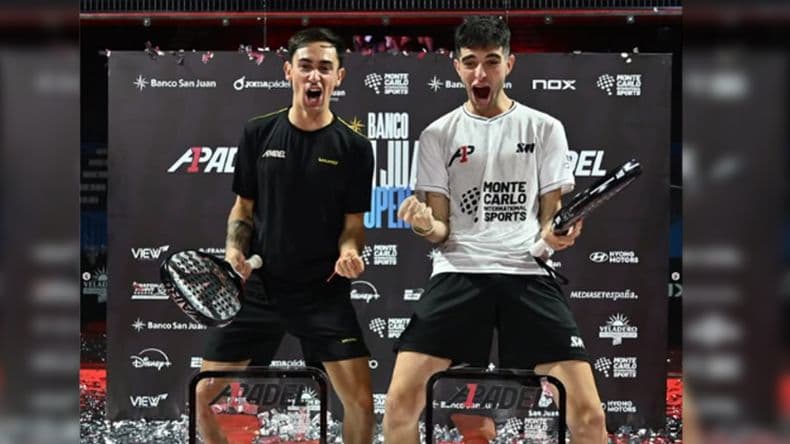 Juan Ignacio De Pascual conquistó con Ramiro Pereyra el San Juan Open