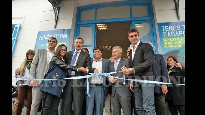 Randazzo visitó Pergamino, realizó anuncios en materia ferroviaria e inauguró el Centro de Documentación Rápida
