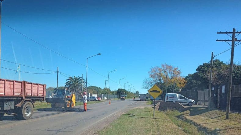 Seguridad vial: nuevos reductores de velocidad en avenida Rodríguez Jáuregui