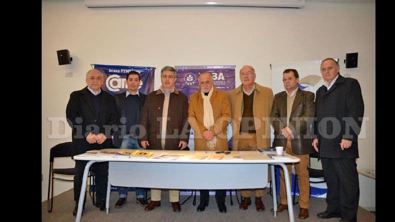 El presidente de Feba, Raúl Lamacchia, encabezó en Pergamino una reunión provincial