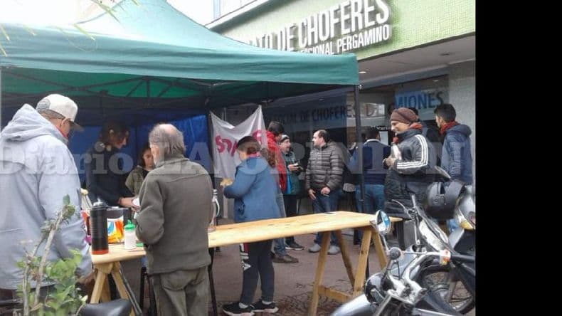 El paro en Pergamino