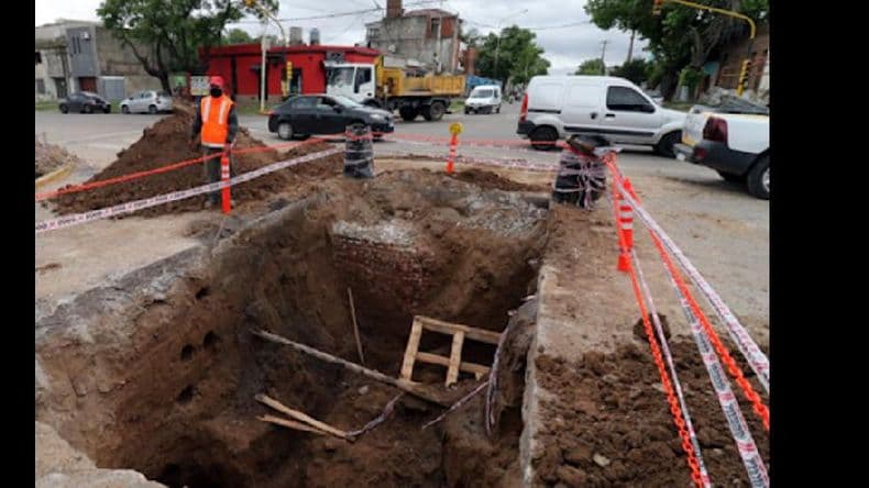 Servicio de agua potable: repararon las válvulas de avenida Colón y Alsina