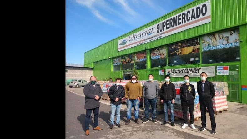 Supermercados Ultramar donó 14 toneladas de alimentos para Pergamino