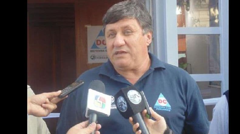 Ricardo Bari habría renunciado ayer al área local de Defensa Civil
