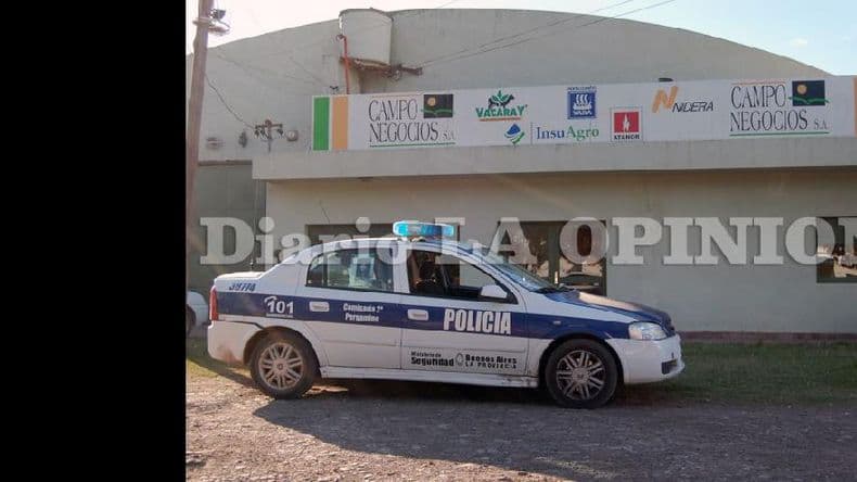 Escruches: robaron en el Club River Plate, en un comercio de agroquímicos y en una quinta