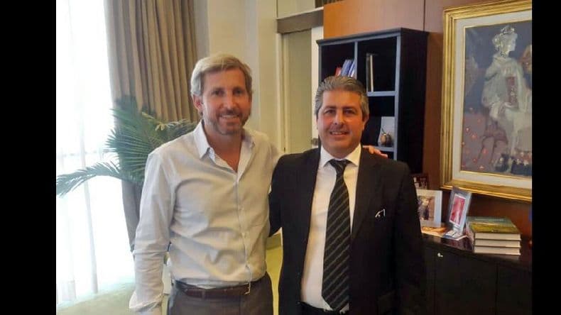 El candidato del PRO Javier Martínez se reunió con Rogelio Frigerio