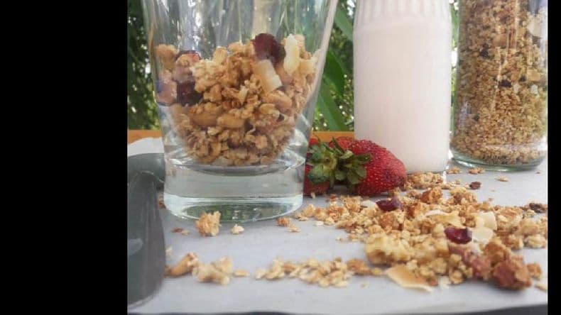 Granola casera, por Victoria Dinardo