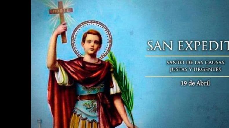 Este miércoles es la fiesta de San Expedito