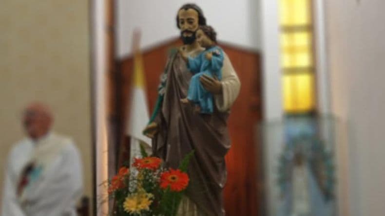Este sábado habrá una recorrida con la imagen de San José Obrero