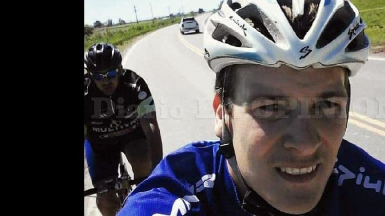 Falleció Santiago Quiroga, el ciclista arrecifeño atropellado este martes