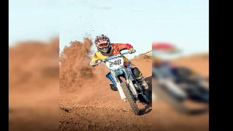 Santiago Satuf prepara nuevos desafíos a la espera de la reanudación del motocross