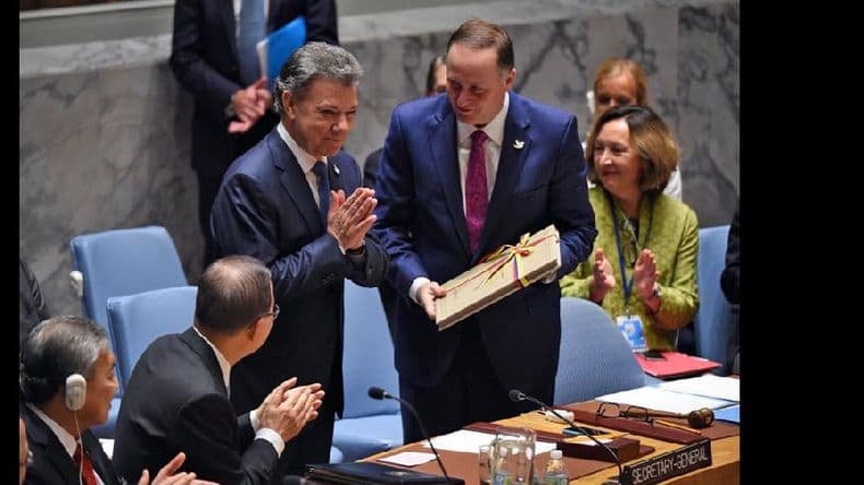 Juan Manuel Santos dijo que América es “una zona de paz”