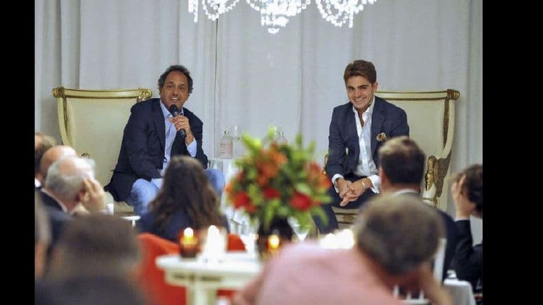 Scioli se reunió con inversores extranjeros