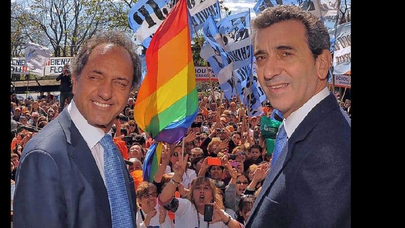 Scioli se mostró junto a Randazzo en Chivilcoy