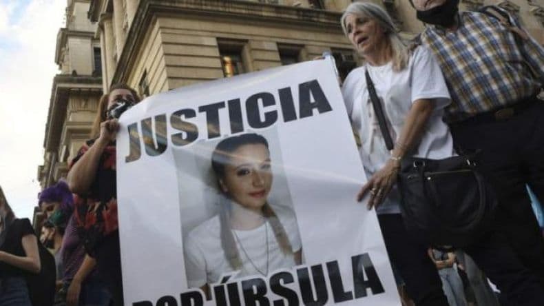 Marchan en Rojas a un año del femicidio de Ursula Bahillo