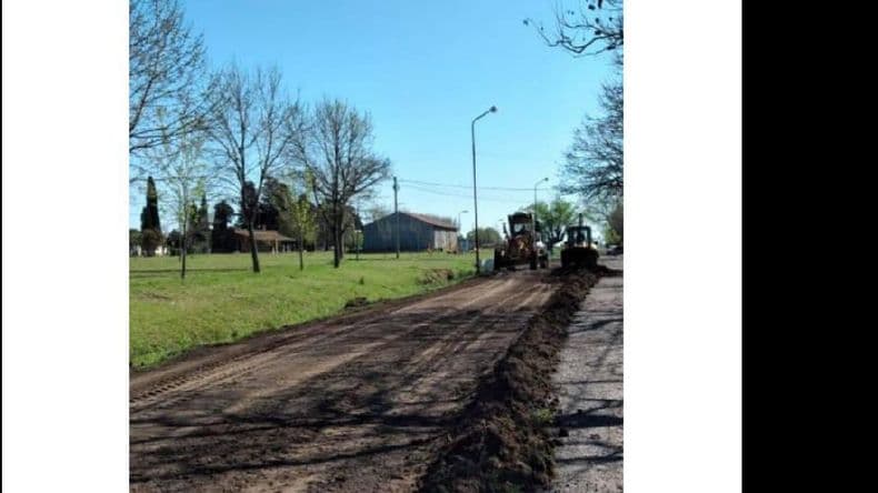 Llevan adelante trabajos de mantenimiento en Guerrico