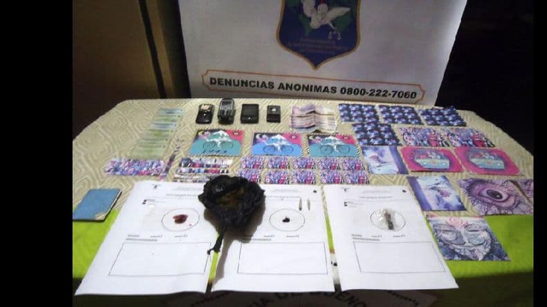 Secuestraron 63 mil dosis de LSD en Santa Teresita
