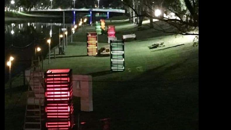 Mercado Navideño: el inicio fue postergado para este viernes