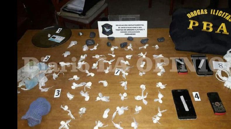 Secuestran cocaína y marihuana en el barrio Villa San José: hay tres detenidos