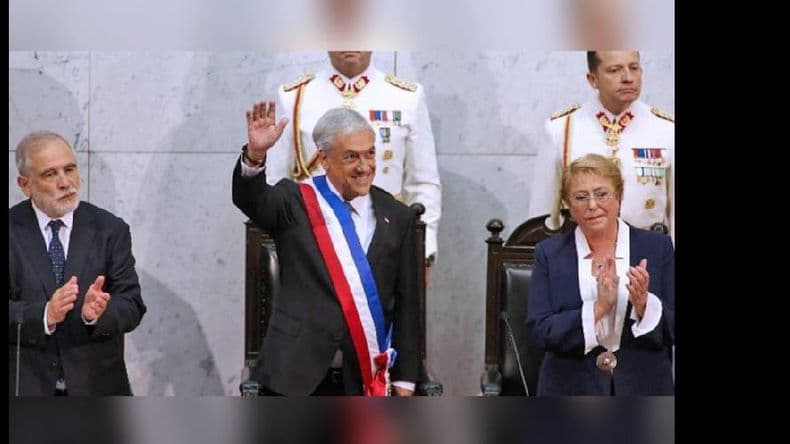 Piñera fue investido por segunda vez como presidente de Chile