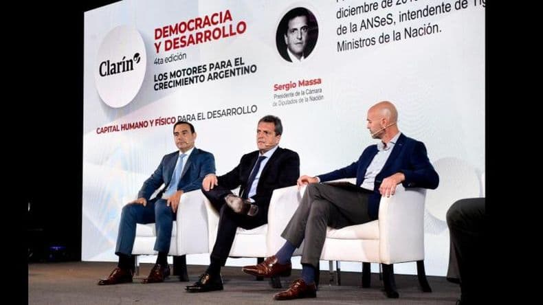 Massa llamó a venderle al mundo "trabajo, recursos y talento argentino con valor agregado"