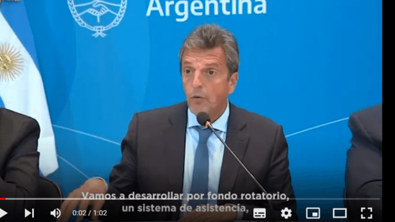 El Gobierno anunció medidas de alivio para productores afectados por la sequía