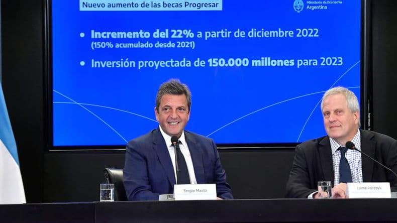 Becas Progresar: anunciaron un aumento del 22% y llegan a $9.000 mensuales