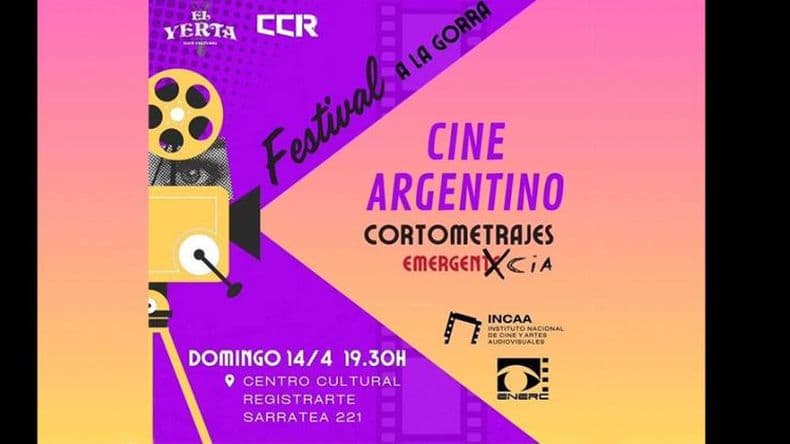 Este domingo en el Centro Cultural Registrarte cierra el Festival de Cortometrajes