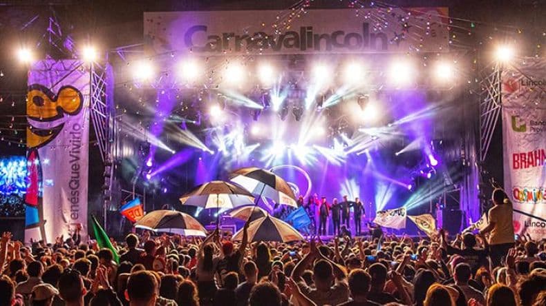 Lincoln celebra su Carnaval Artesanal con siete noches de desfiles y shows musicales