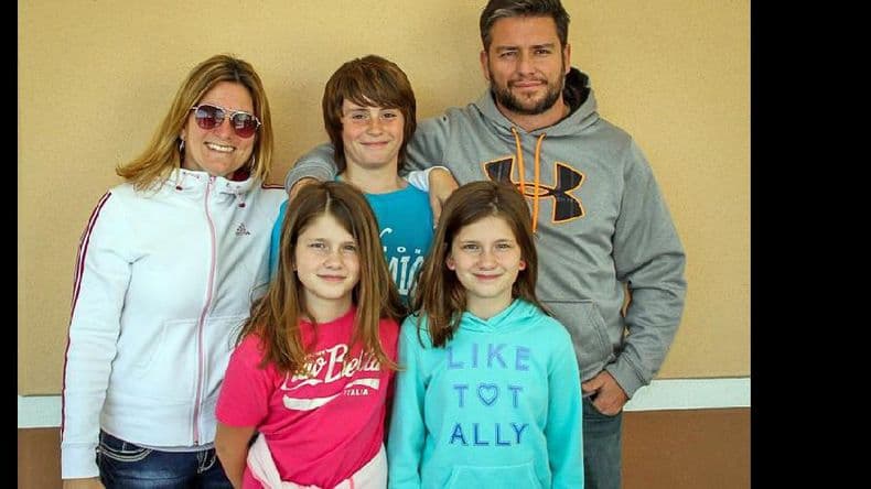 Silvana Tomic y Brian Gordon: armaron su familia en el país del norte, con el corazón cerca del pago