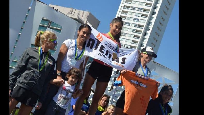 Soledad Aita fue segunda en los “15K Puerto Norte”
