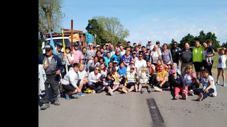 Peregrinos de Pergamino y de toda la Diócesis llegan este domingo a Luján