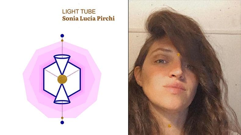 Sonia Pirchi lleva su obra a Atenas y proyecta luz desde el Partenón al mundo