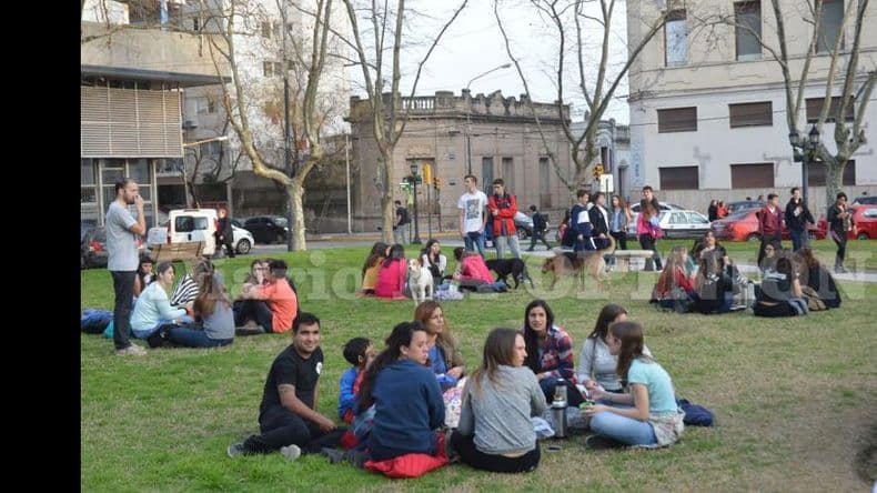 Mateada por la inclusión en la Plaza Merced