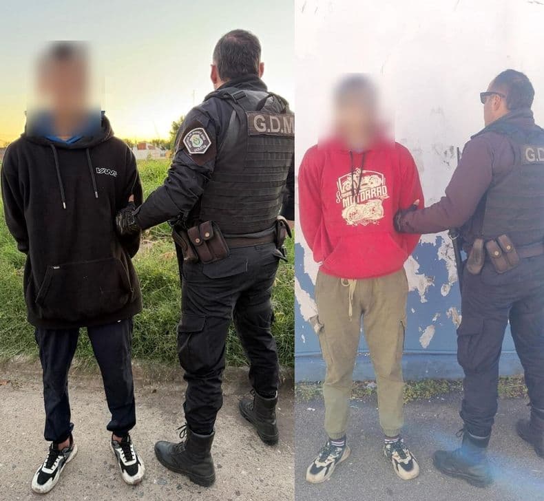 Secuestraron dos motos robadas en controles policiales y procesan a dos jóvenes por encubrimiento