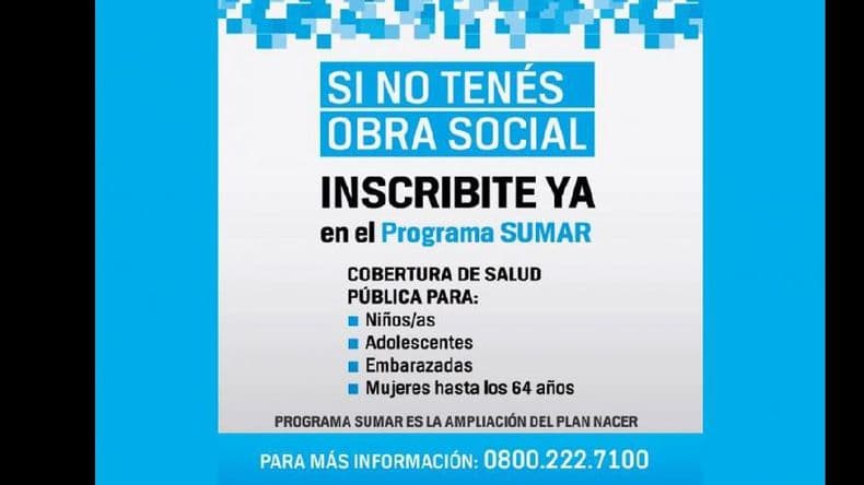 El Hospital promueve la adhesión al Plan Sumar en la Peatonal