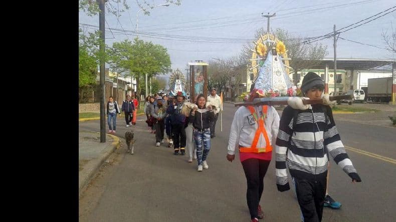 Mañana partirá la peregrinación a Luján