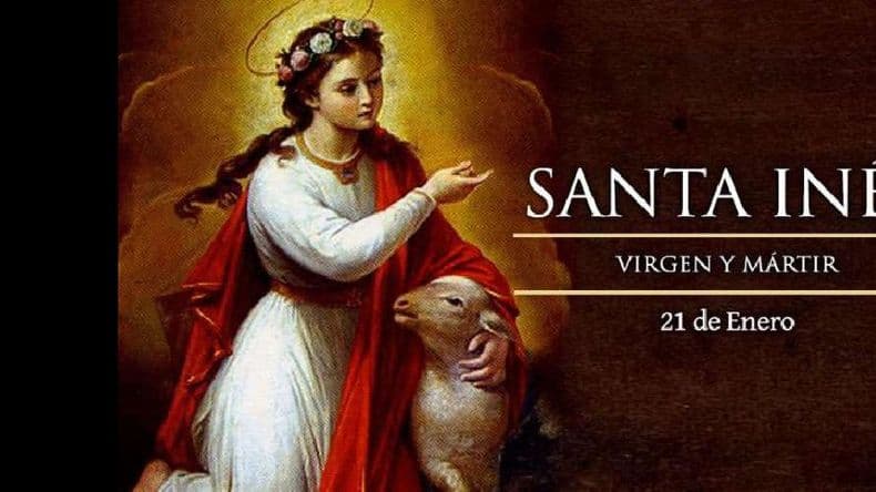 Los fieles celebran este jueves a Santa Inés