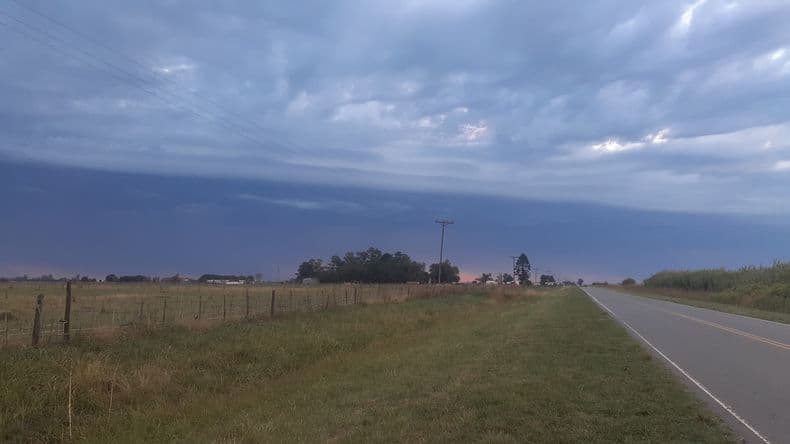 El Servicio Meteorológico Nacional pronostica tormentas para la noche de este miércoles