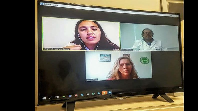 Primera aplicación de plasma en la ciudad: profesionales valoraron tener este recurso